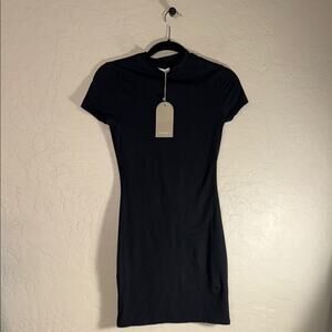 Meshki Halston short sleeve mini dress size XS. NWT